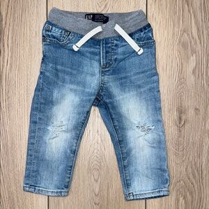 GAP Kids Light Blue Distressed Jeans